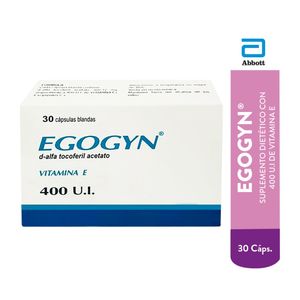 Egogyn 400 ui Cápsulas - Caja 30 und