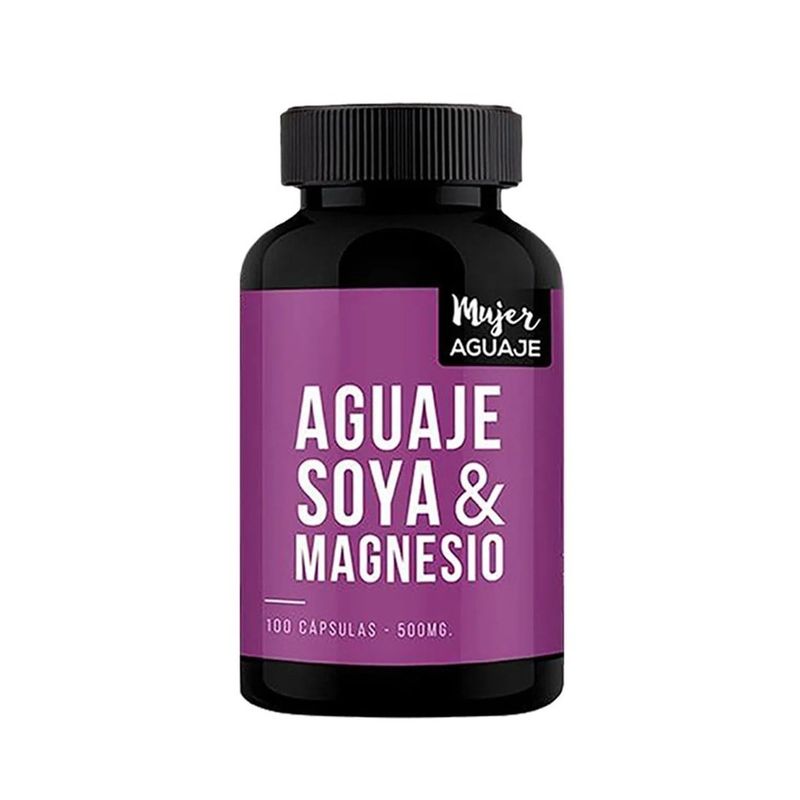 Mujer-Aguaje-Soya---Magnesio-Capsulas---Frasco-100-und
