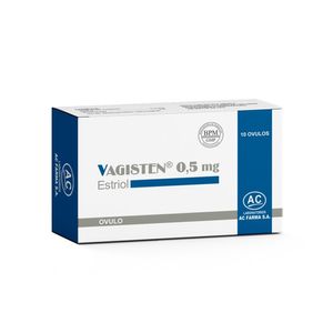 Vagisten 0.5 mg Óvulos Vaginales - Caja 10 und