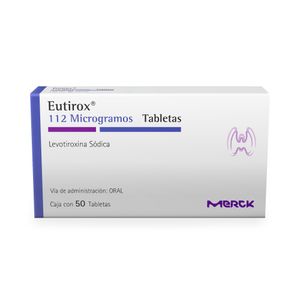 Eutirox 112 mcg Tabletas - Caja 50 und