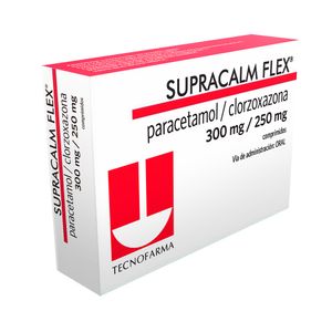 Supracalm Flex 300 mg + 250 mg Comprimidos - Blíster 10 und