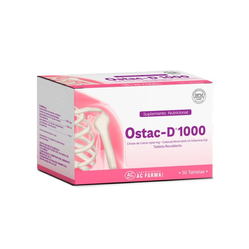 Ostac-D-1000-Tabletas---Caja-30-und