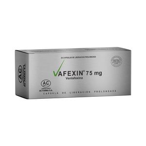 Vafexin 75 mg Cápsulas - Caja 20 und