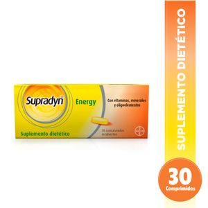 Supradyn Energy Multivitamínico Comprimidos - Caja 30 und