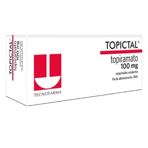 Topictal 100 mg Comprimidos - Blíster 7 und