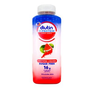 Diutin Protein Sabor Sandía - Frasco 450 ml