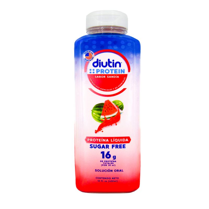 Diutin-Protein-Sabor-Sandia---Frasco-450-ml