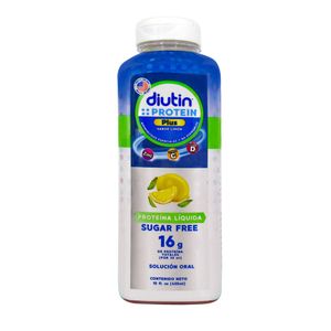 Diutin Protein Plus Sabor Limón - Frasco 450 ml