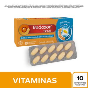 Redoxon Total Comprimidos - Caja 10 und