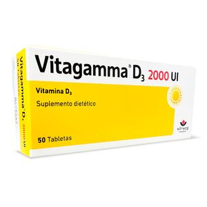 Vitagamma D3 2000 ui Tabletas - Caja 50 und