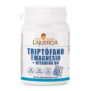 Ana Maria Lajusticia Triptófano con Magnesio + Vitamina B6 Comprimidos - Frasco 60 und