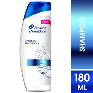 Head & Shoulders Limpieza Renovadora Shampoo - Frasco 180 ml