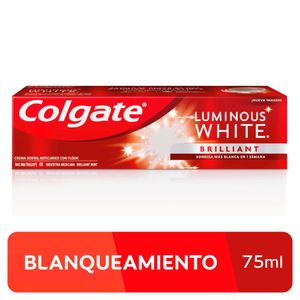 Colgate Luminous Whitening Crema Dental - Tubo 75 ml