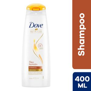 Dove Óleo Nutrición Shampoo - Frasco 400 ml