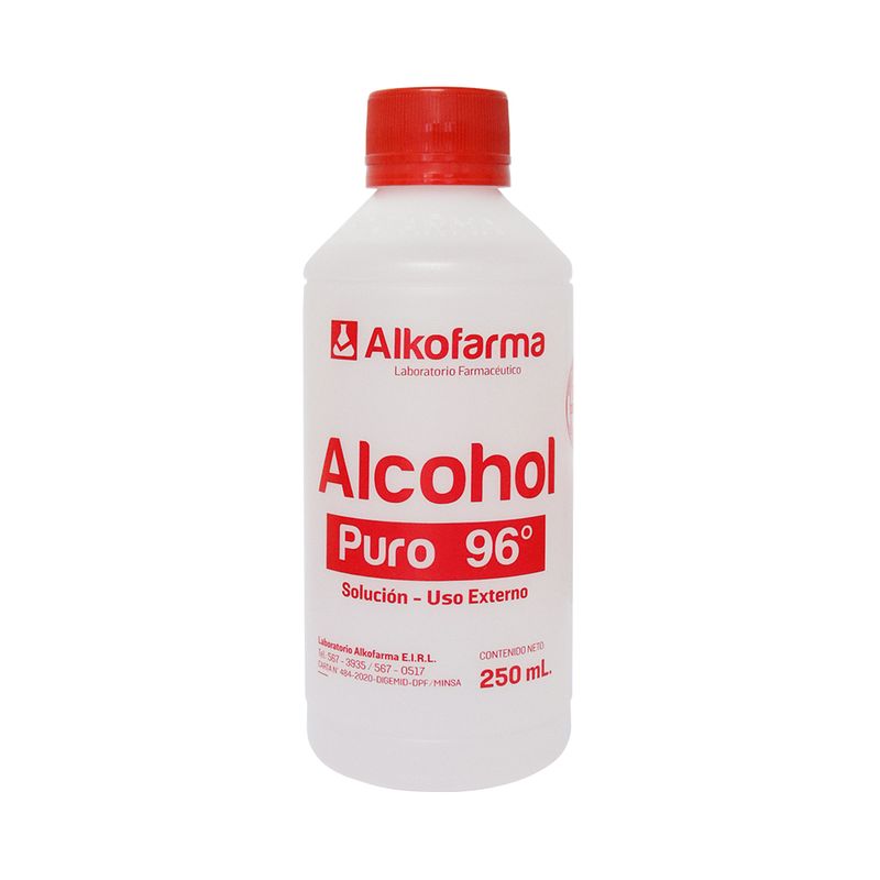 Alkofarma-Alcohol-Puro-96°---Frasco-250-ml