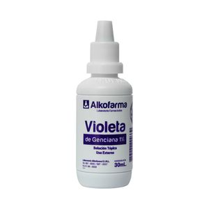 Alkofarma Violeta de Genciana 1% - Frasco 30 ml