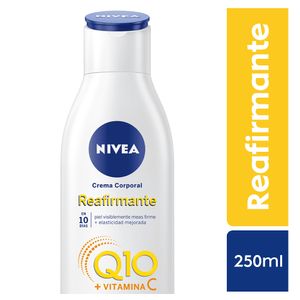 Nivea Q10 Plus Reafirmante Crema Corporal - Frasco 250 ml