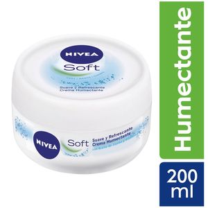 Nivea Soft Crema Humectante - Pote 200 ml