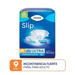 Tena Slip Ultra Pañal para Adultos Talla M - Bolsa 9 und