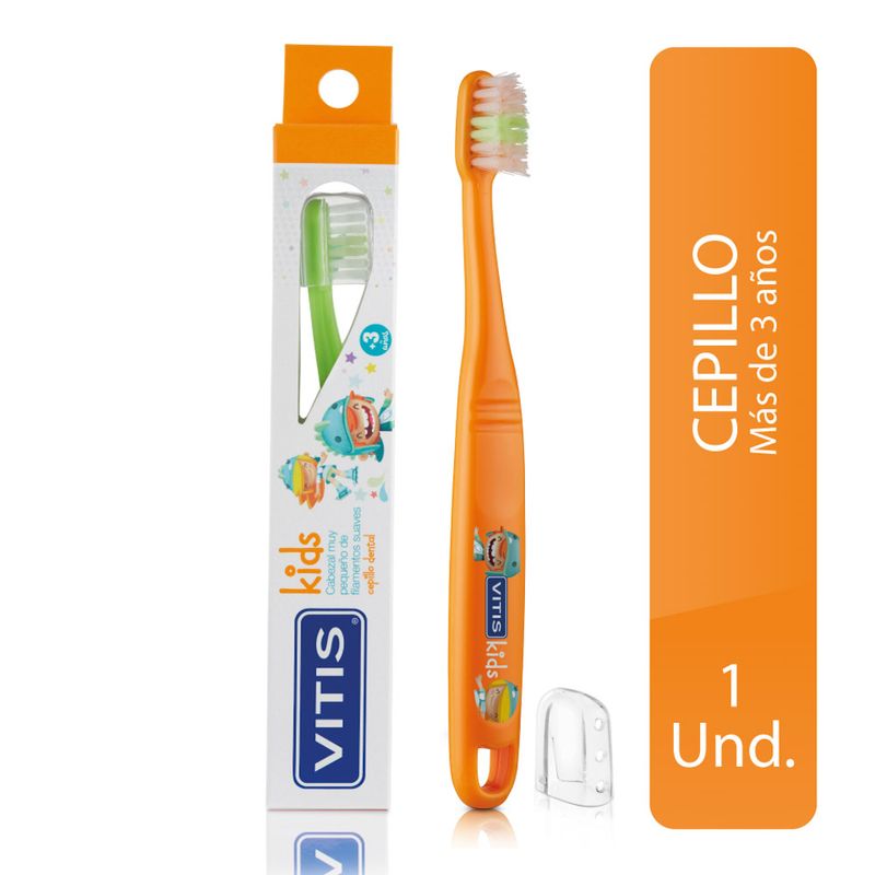 Vitis-Kids--3-Años-Cepillo-Dental-Color-Aleatorio---Caja-1-und