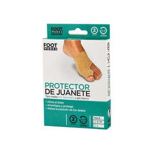 Foot Works Protector de Juanete Tipo Media con Separador Gel - Caja 2 und