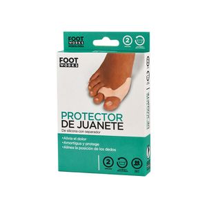 Foot Works Protector de Juanete con Silicona - Caja 2 und