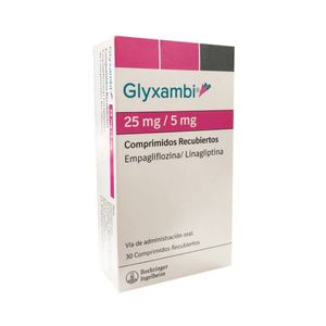 Glyxambi 25 mg + 5 mg Comprimidos - Caja 30 und