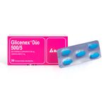 Glicenex-Duo-500-mg-5-mg-Comprimidos---Caja-30-und