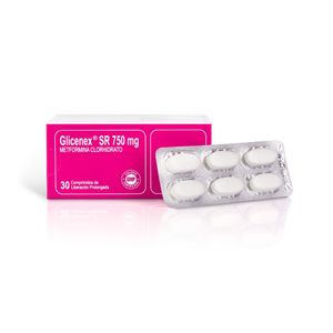 Glicenex SR 750 mg Comprimidos - Caja 30 und