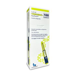 Tresiba 100 UI/ml Lapicero Solución Inyectable - Cartucho 3 ml