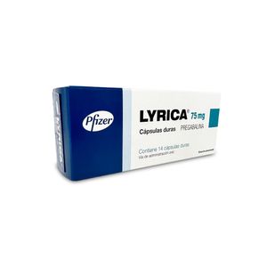 Lyrica 75 mg Cápsulas - Caja 14 und