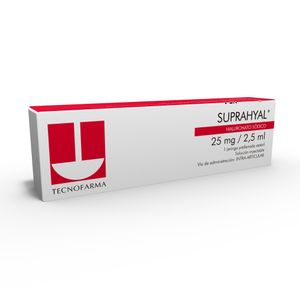 Suprahyal 25 mg/2.5 ml Solución Inyectable - Jeringa 2.5 ml