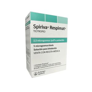 Spiriva Respimat 2.5 mcg Solución  para Inhalación Inhalador 30 Dosis - Frasco 4 ml