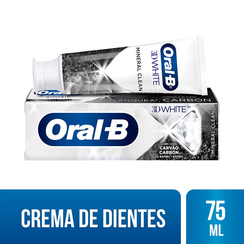 Oral B 3D White Mineral Clean Crema Dental 102 g Precio Delivery
