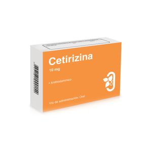 Cetirizina 10 mg ID Tabletas - Blíster 10 und