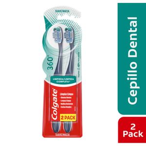 Colgate 360° Cepillo Dental Suave - Blíster 2 und