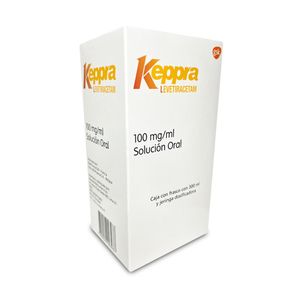 Keppra 100mg/ml Solución Oral - Frasco 300 ml