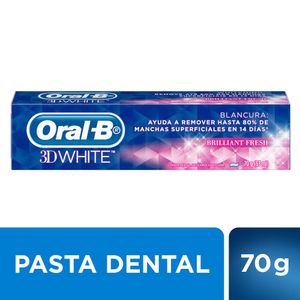 Oral B 3D White Brilliant Fresh Crema Dental - Tubo 70 g