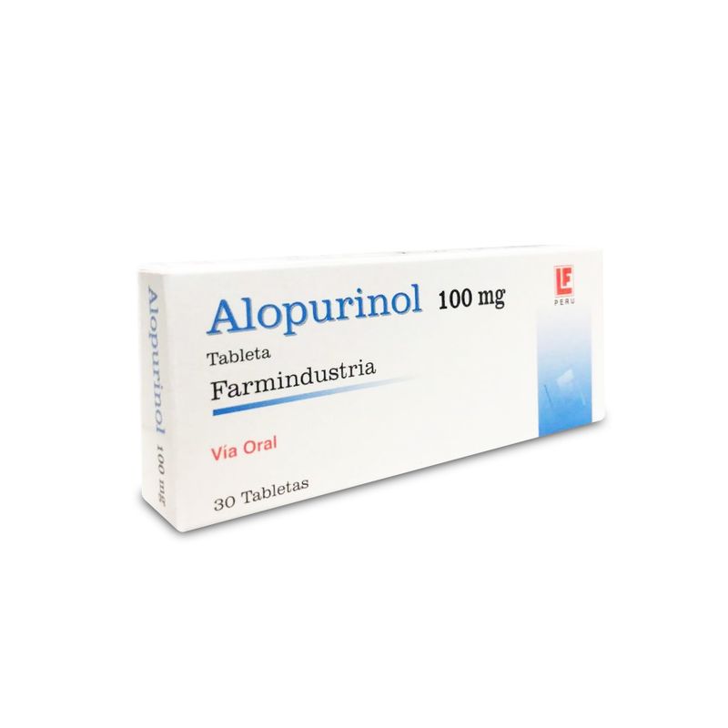 Alopurinol-100-mg-FI-Tabletas---Caja-30-und