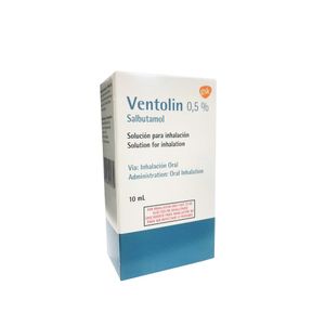 Ventolin 0.5% Solución para Inhalación - Frasco 10 ml