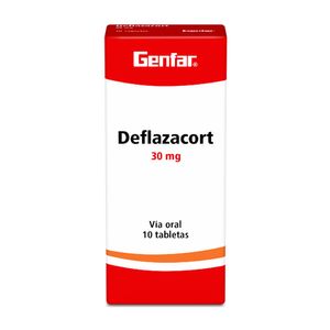 Deflazacort 30 mg GF Tabletas - Caja 10 und