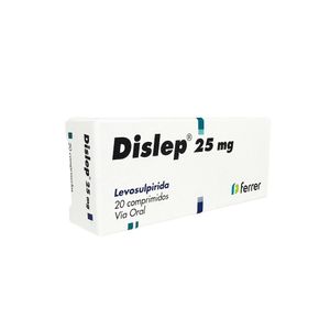 Dislep 25 mg Comprimidos - Caja 20 und