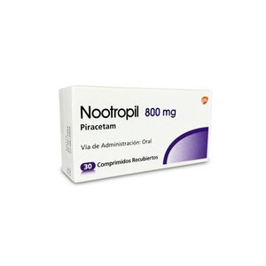 Nootropil 800 mg Comprimidos - Caja 30 und