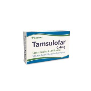 Tamsulofar 0.4 mg Cápsulas - Caja 30 und