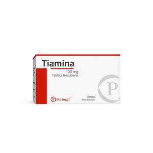 Tiamina 100 mg PT Tabletas - Blíster 10 und