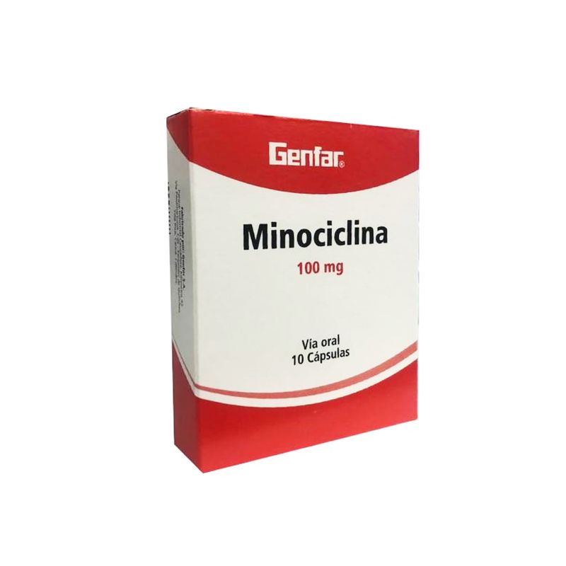 Minociclina-100-mg-GF-Capsulas---Caja-10-und