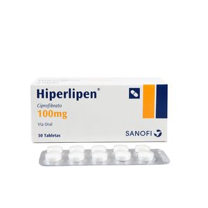 Hiperlipen 100 mg Tabletas - Caja 30 und