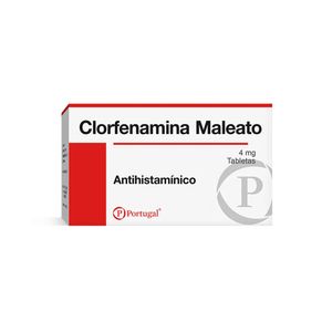 Clorfenamina Maleato 4 mg PT Tabletas - Blíster 10 und