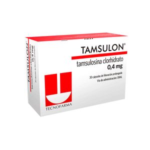 Tamsulon 0.4 mg Cápsulas - Caja 30 und