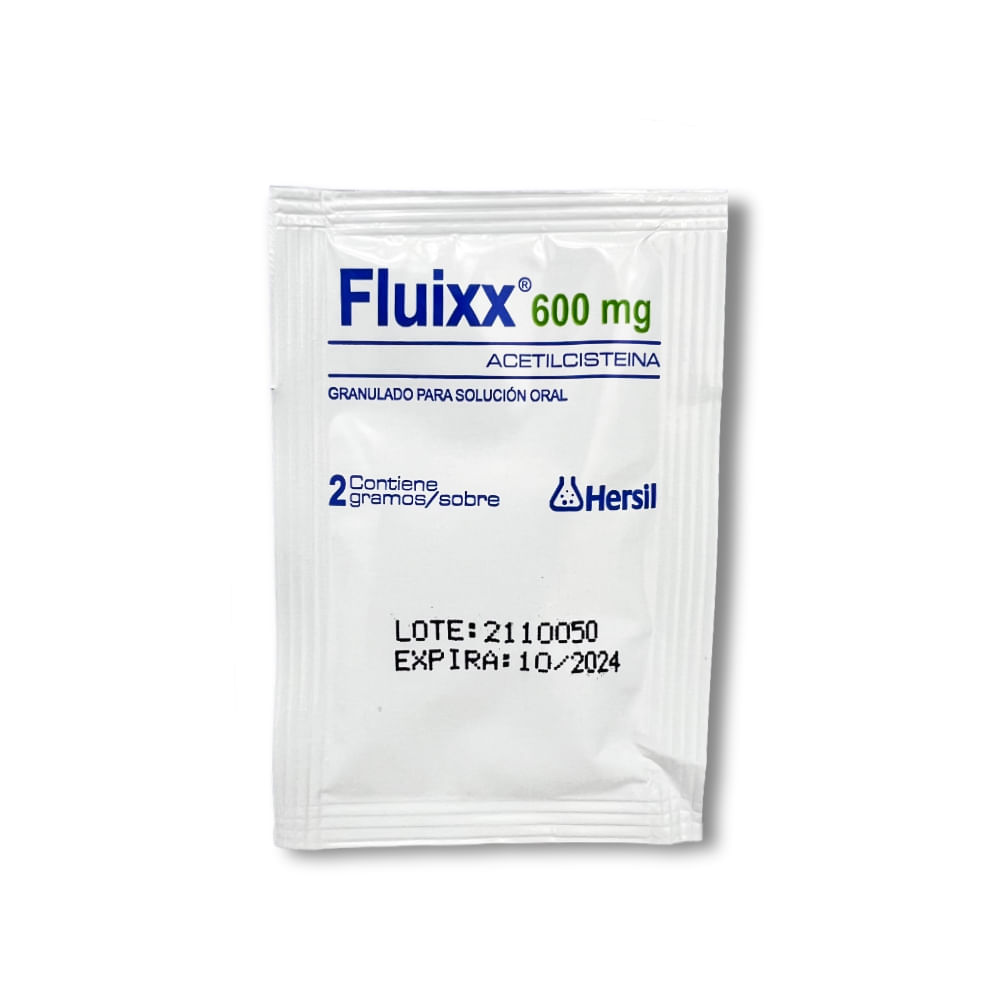 Fluixx 600 mg Granulos para Solución Oral 2 g